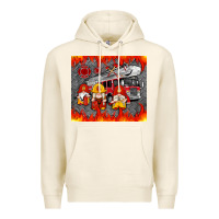 Tofu fire truck gnomes Premium Hoodie - Artiststas