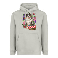 Moon Dust Easter Aussie Australian Shepherd Heavyweight Hoodie - RanaPortraitStore