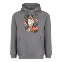 Storm Easter Aussie Australian Shepherd Heavyweight Hoodie - RanaPortraitStore