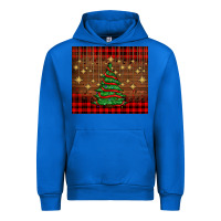 Cobalt Christmas trees Urban Hoodie - AdoDesignShop