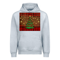 Heather Grey Christmas trees Urban Hoodie - AdoDesignShop