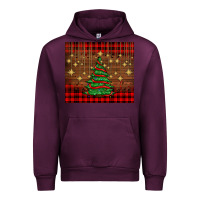 Mauve Wine Christmas trees Urban Hoodie - AdoDesignShop