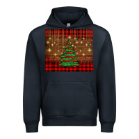 Navy Christmas trees Urban Hoodie - AdoDesignShop