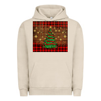Pigment French Oak Christmas trees Urban Hoodie - AdoDesignShop
