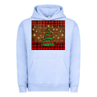 Pigment Grape Ice Christmas trees Urban Hoodie - AdoDesignShop