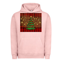Pigment Salmon Christmas trees Urban Hoodie - AdoDesignShop