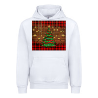 White Christmas trees Urban Hoodie - AdoDesignShop