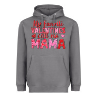 My Favorite Valentines Call Me Mama Heavyweight Hoodie | Teevron