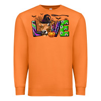 Carrot Love Halloween Cow Premium Sweatshirt - texasbilliewilder