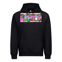 Black Western Easter Day Gnomes With Eggs Urban Hoodie - Artiststas