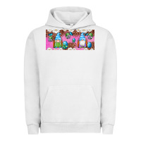 Pigment Lunar Rock Western Easter Day Gnomes With Eggs Urban Hoodie - Artiststas