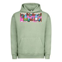 Pigment Oil Green Western Easter Day Gnomes With Eggs Urban Hoodie - Artiststas