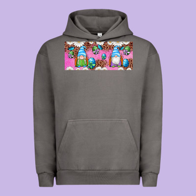 Western Easter Day Gnomes With Eggs Urban Hoodie Designed By Artiststas