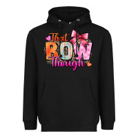 Black that bow though Heavyweight Hoodie - Zillion Design Studio