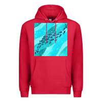 Cardinal fish and sea seamless pattern Premium Hoodie - BundleAndBundleShop