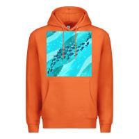Carrot fish and sea seamless pattern Premium Hoodie - BundleAndBundleShop