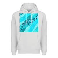 Dove Grey fish and sea seamless pattern Premium Hoodie - BundleAndBundleShop