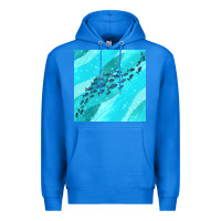 True Royal fish and sea seamless pattern Premium Hoodie - BundleAndBundleShop