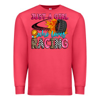 Cardinal just a girl who loves racing Premium Sweatshirt - Zillion Design Studio