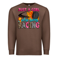 Chestnut just a girl who loves racing Premium Sweatshirt - Zillion Design Studio