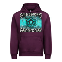 Mauve Wine gemstone cowhide Urban Hoodie - AdoDesignShop