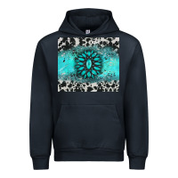 Navy gemstone cowhide Urban Hoodie - AdoDesignShop