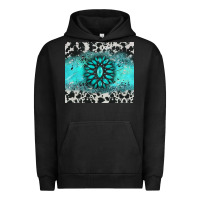 Pigment Black gemstone cowhide Urban Hoodie - AdoDesignShop