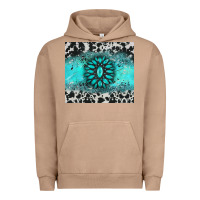Pigment Burro gemstone cowhide Urban Hoodie - AdoDesignShop