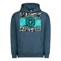 Pigment Midnight Navy gemstone cowhide Urban Hoodie - AdoDesignShop