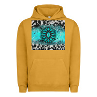 Pigment Peanut Butter gemstone cowhide Urban Hoodie - AdoDesignShop