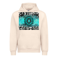Sandshell gemstone cowhide Urban Hoodie - AdoDesignShop