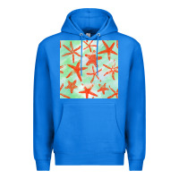 True Royal starfish seamless pattern Premium Hoodie - BundleAndBundleShop