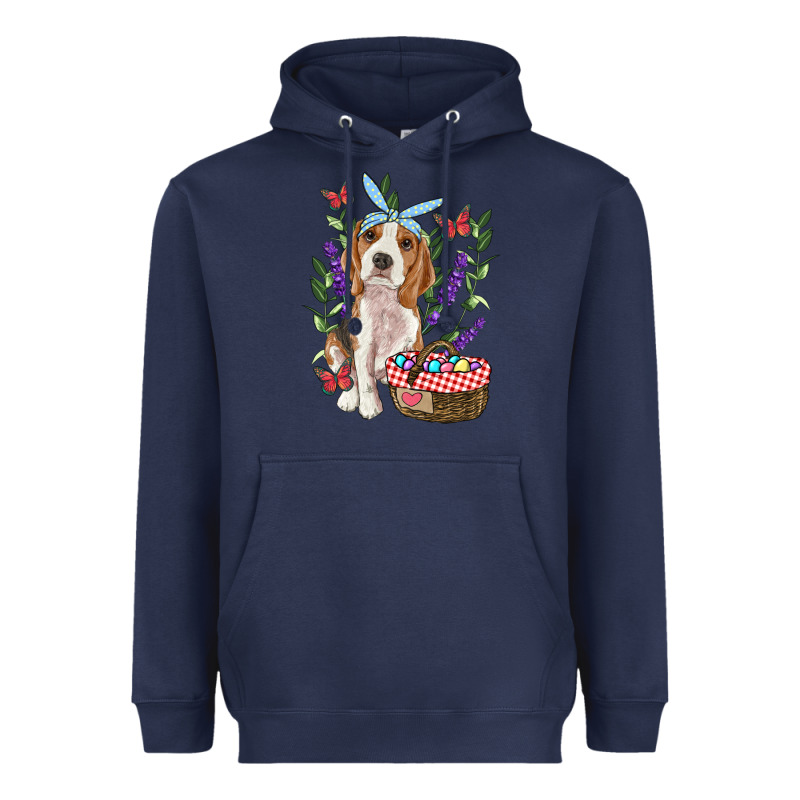 Easter Beagle Heavyweight Hoodie by RanaPortraitStore | Teevron