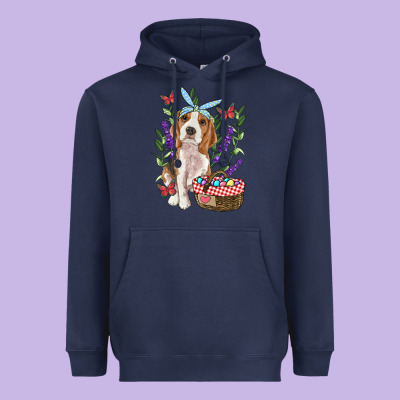 Heavyweight Hoodie Easter Beagle
