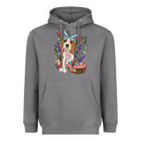Storm Easter Beagle Heavyweight Hoodie - RanaPortraitStore
