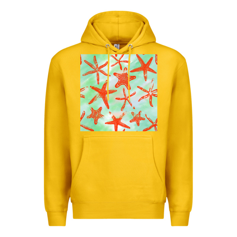 Starfish Seamless Pattern Premium Hoodie by BundleAndBundleShop | Teevron