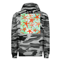 Slate Camo starfish seamless pattern Premium Hoodie - BundleAndBundleShop