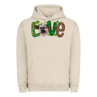 Western St. Patrick's Day Love Cow Urban Hoodie | Teevron