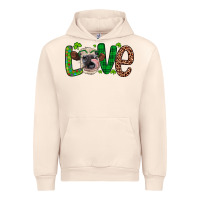 Sandshell Western St. Patrick's Day Love Cow Urban Hoodie - Artiststas