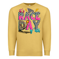 Antique Gold it's race day y'all Premium Sweatshirt - Zillion Design Studio