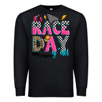 Black it's race day y'all Premium Sweatshirt - Zillion Design Studio