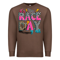 Chestnut it's race day y'all Premium Sweatshirt - Zillion Design Studio