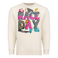 Sandshell it's race day y'all Premium Sweatshirt - Zillion Design Studio
