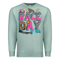 Seafoam it's race day y'all Premium Sweatshirt - Zillion Design Studio