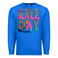 True Royal it's race day y'all Premium Sweatshirt - Zillion Design Studio