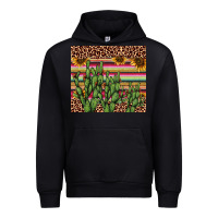 Black cactus serape Urban Hoodie - AdoDesignShop