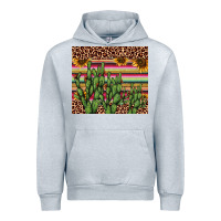 Heather Grey cactus serape Urban Hoodie - AdoDesignShop