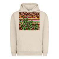 Pigment French Oak cactus serape Urban Hoodie - AdoDesignShop