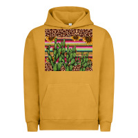 Pigment Peanut Butter cactus serape Urban Hoodie - AdoDesignShop