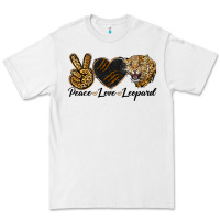 White Peace Love Lion Head Premium Tee - LillyAllenDesigns